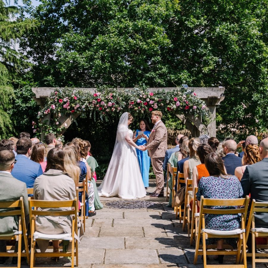 (c) Anneli Marinovich Celebrant wedding ceremony in Castle Combe, Cotswolds
